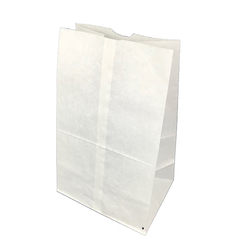 500 6lb White Paper Bags