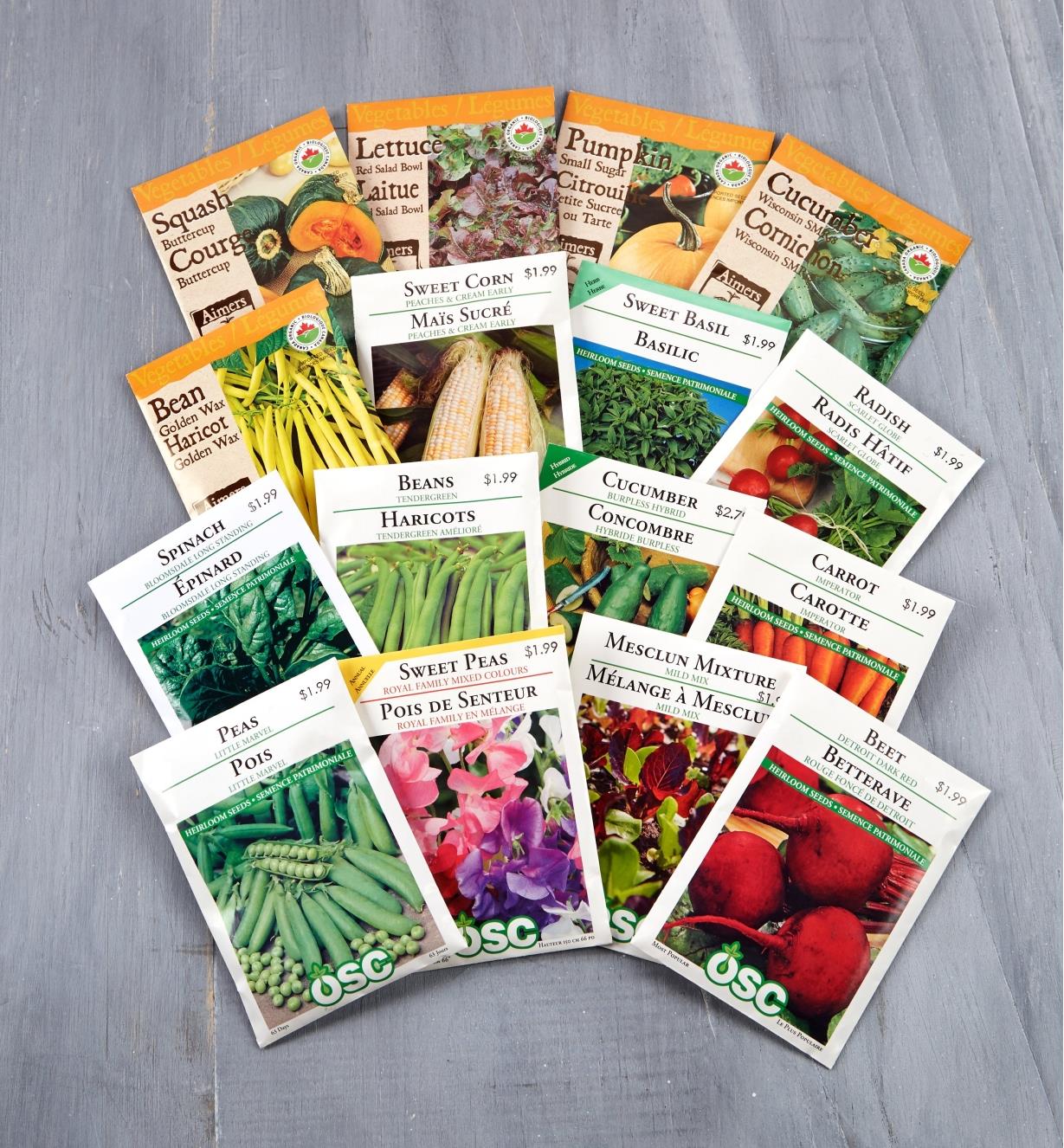 PAGE'S SEED VARIETY SEED PACKET