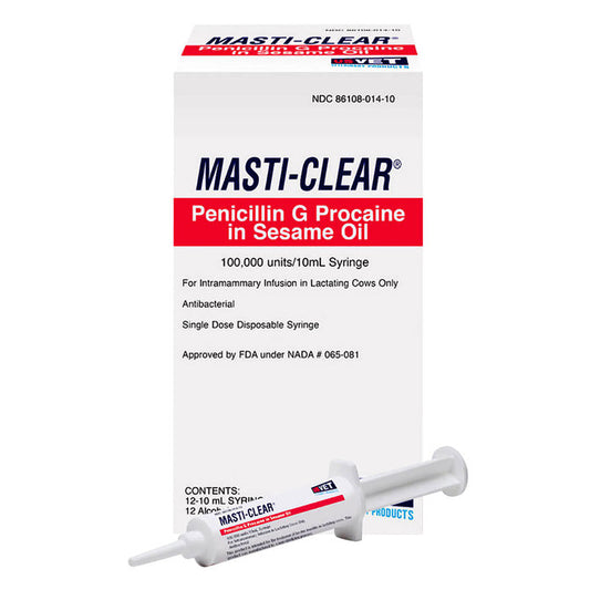10ml Masti-Clear Penicillin for Lactating Cows