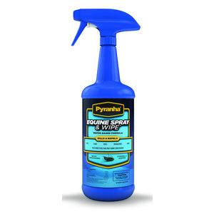 32oz Pyranha Spray & Wipe Equine Spray