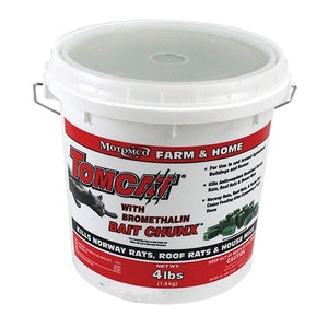 TOMCAT Bait Chunx 4 Lb. Rat & Mouse Killer with Bromethalin