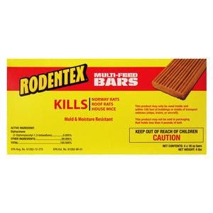 RODENTEX MULTI FEED BARS 4/16OZ