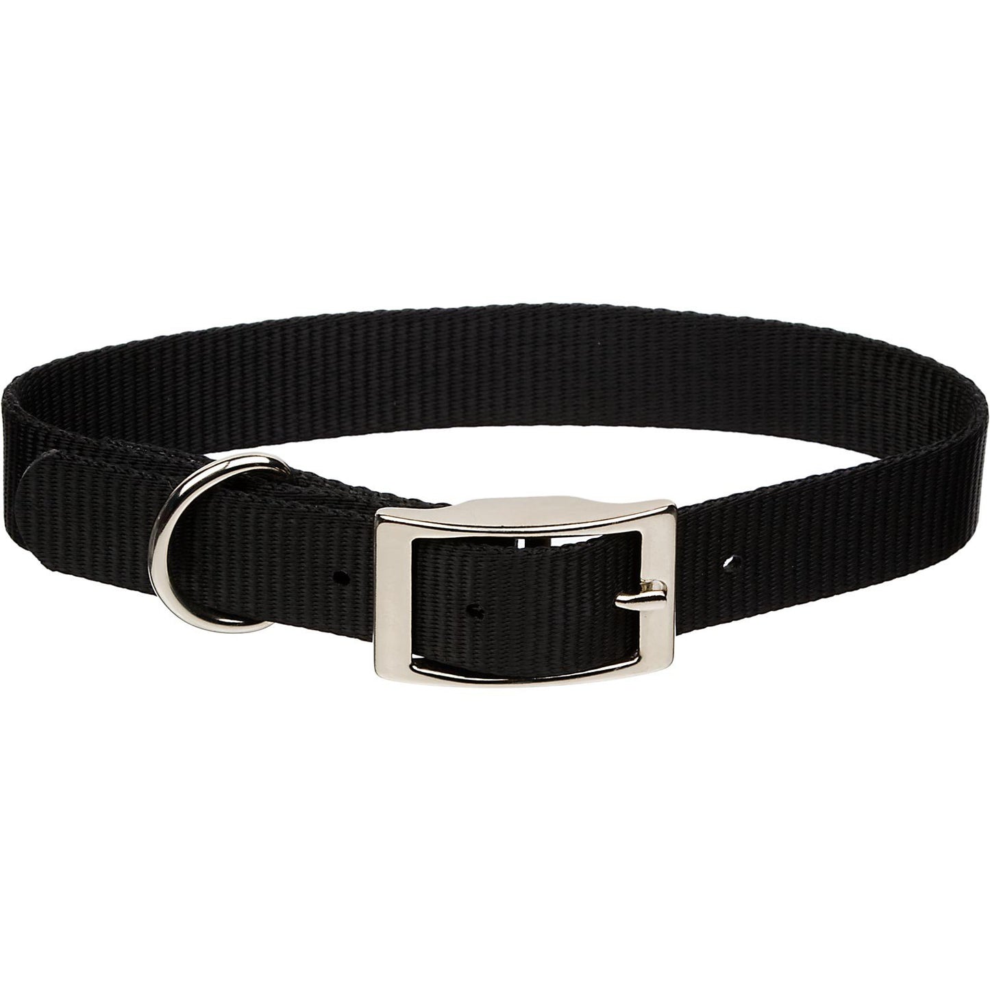 Black Nylon Dog Collars