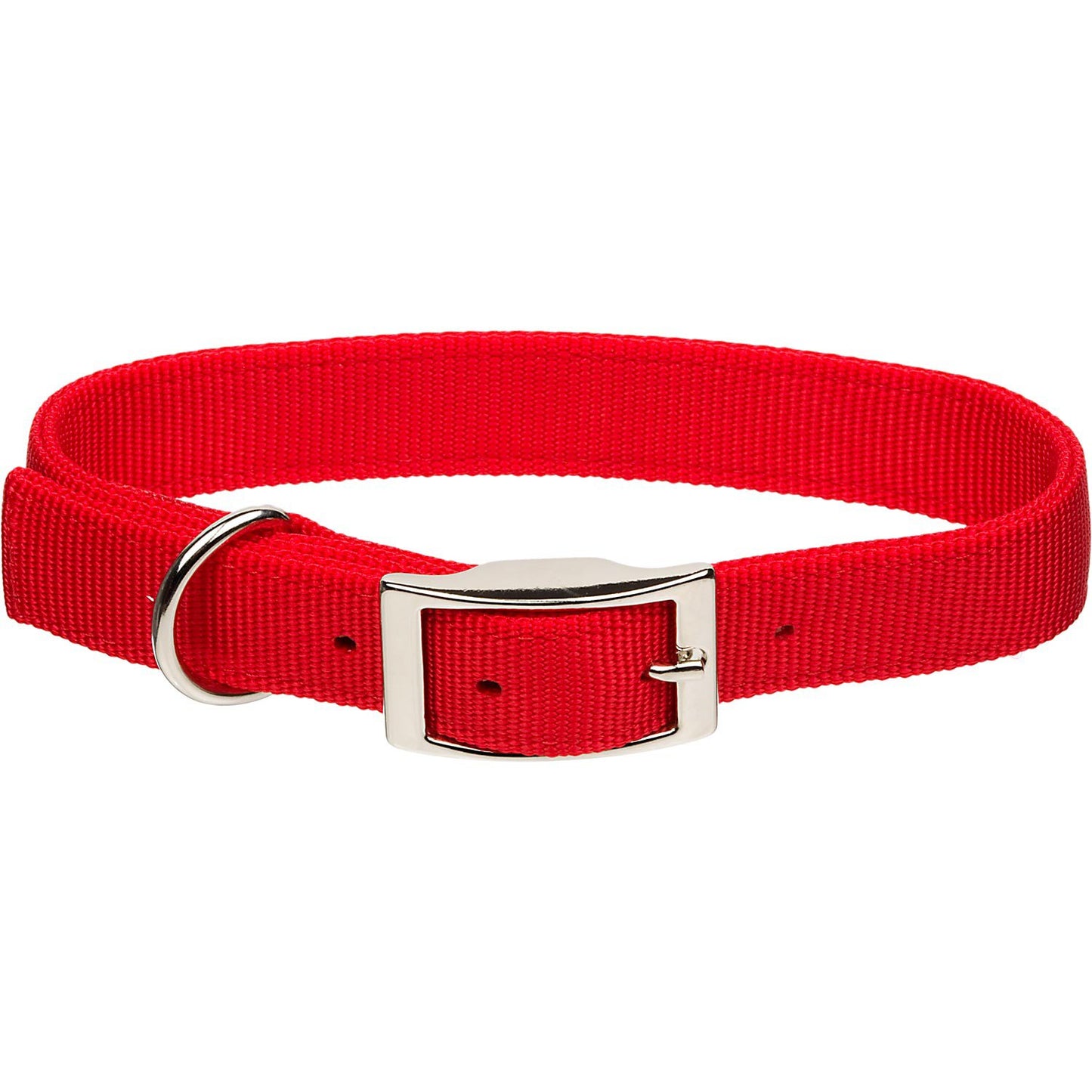 Red Nylon Dog Collar