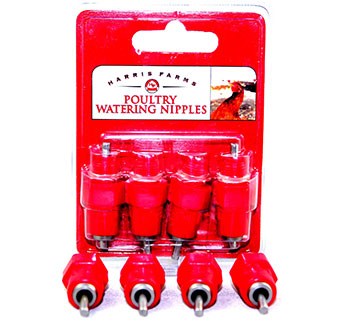 4pk Poultry Water Nipples