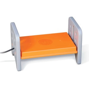 K&H Thermo-Poultry Brooder - Large - 11.5in. x 20in. x 8in. - Gray & Orange