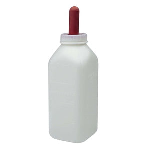 2QT CALF BOTTLE WITH SCREW ON NIPPLE