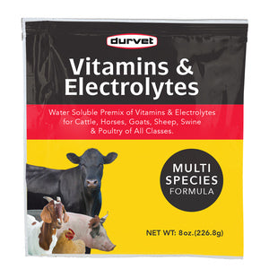 8oz Durvet Vitamins & Electrolytes