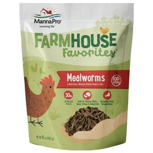 Farmhouse Favorites Mealworms - 10 oz Bag