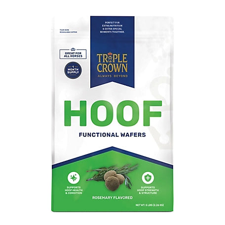TRIPLE CROWN HOOF FUNCTIONAL WAFER 5LB