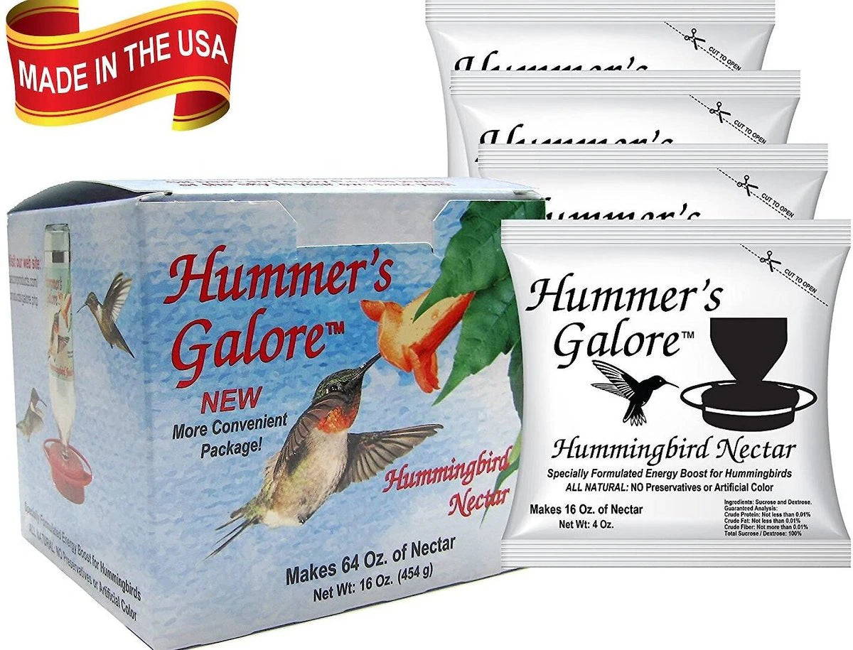 4pk Hummingbird Nectar (makes 64oz)