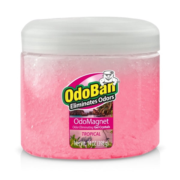 Odoban Odomaganet Gel Crystals 14oz Tropical Breeze