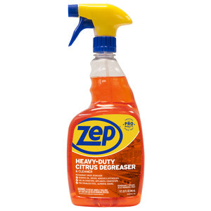 Zep Professional Strength Heavy-Duty Citrus Degreaser 32oz Bottle