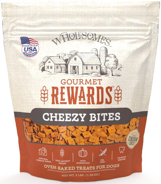 WHOLESOME CHEEZY BITES 3LB