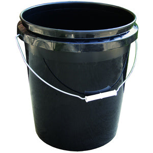 Black 5 Gallon Bucket