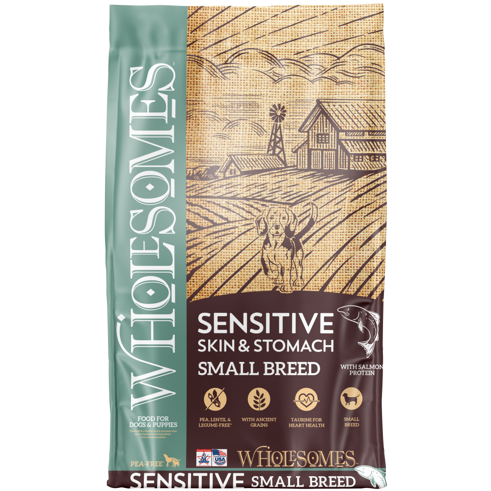 12LB WHOLESOME SENSITIVE SMALL BREED SALMON