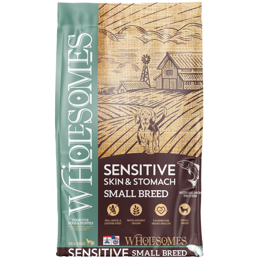 12LB WHOLESOME SENSITIVE SMALL BREED SALMON