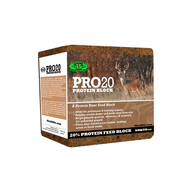 Pro20 Protein Deer Block 25lb
