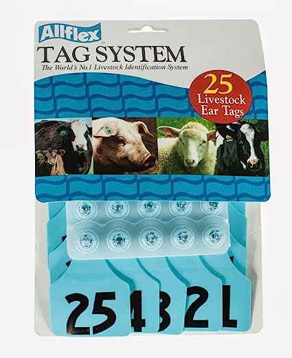 25ct All-Flex Cow Ear Tags