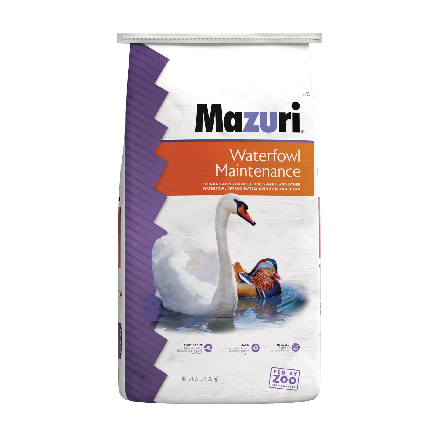 25LB MAZURI WATERFOWL MAINTENANCE