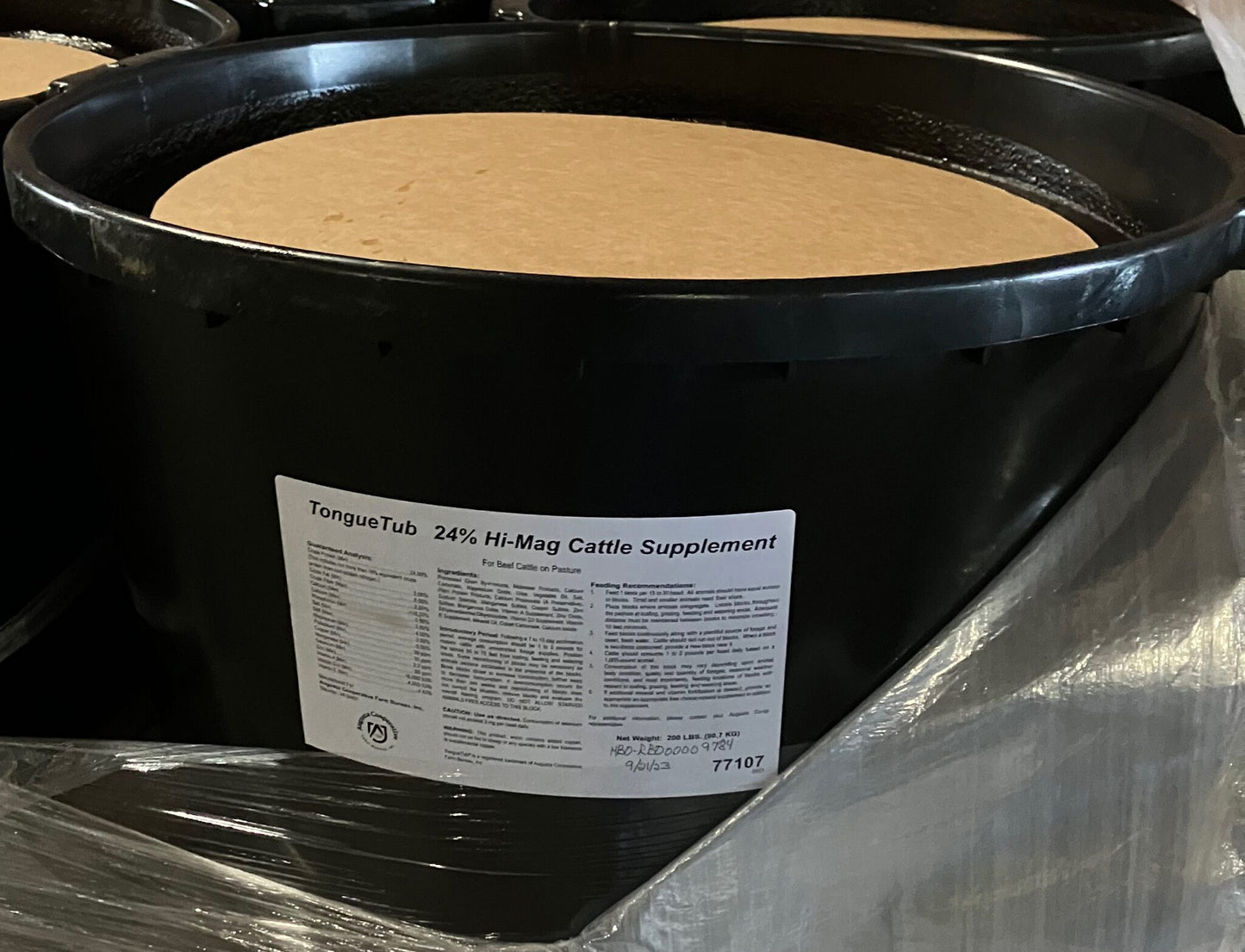 TRIPLE TRUST 24% W/ MAG - POURED TUB 200#