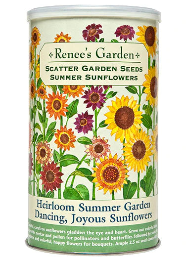 Scatter Summer Sunflower Seeds Cannister