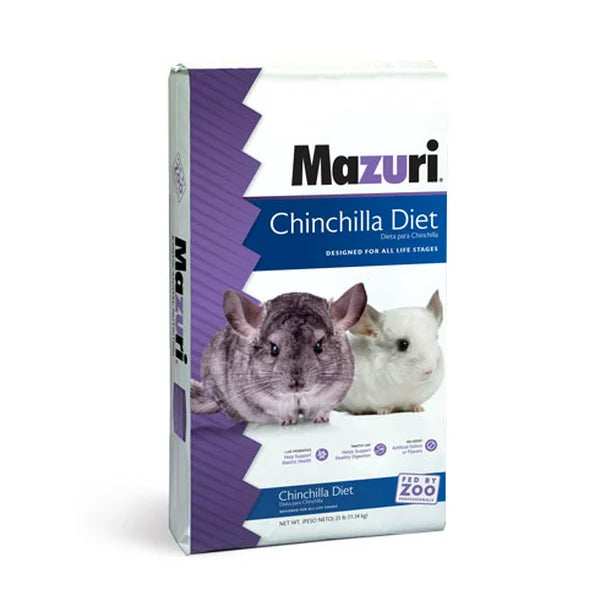 25lb Mazuri Chinchilla Diet