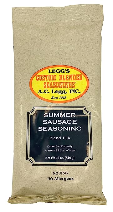 Leggs Summer Sausage Seasoning – Arnall Grocery - Main Image