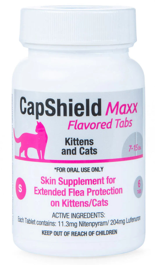 1 tablet of Capshield Maxx Chewables for Cats