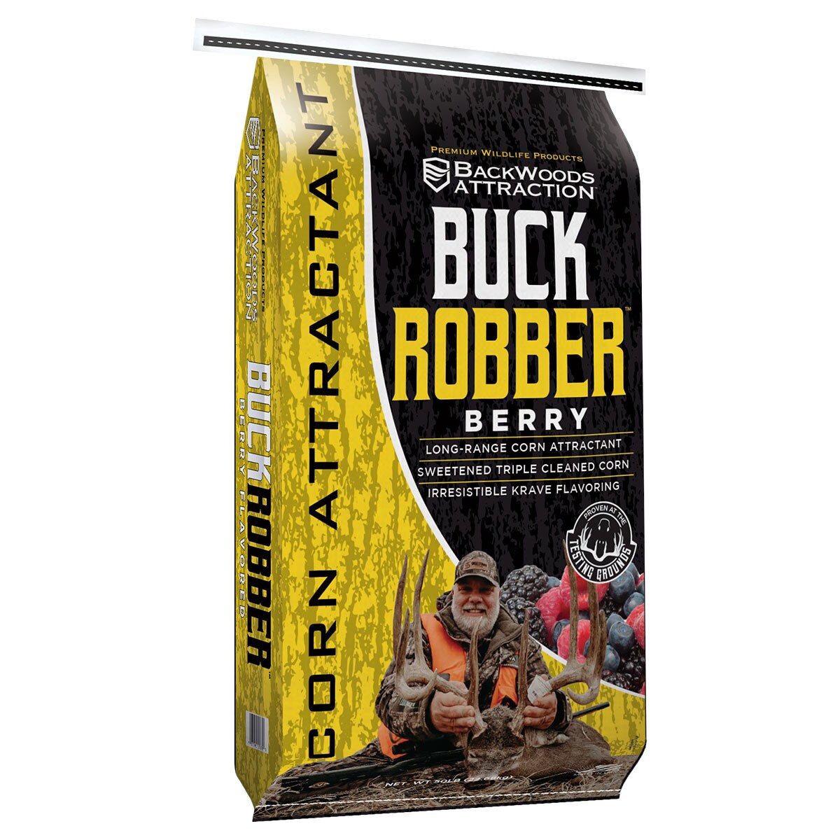 BACKWOODS BUCK ROBBER BUCKAIDE BERRY 50LB