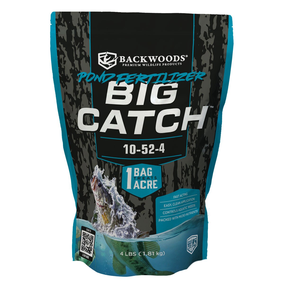 4LB BACKWOODS BIG CATCH POND FERTILIZER