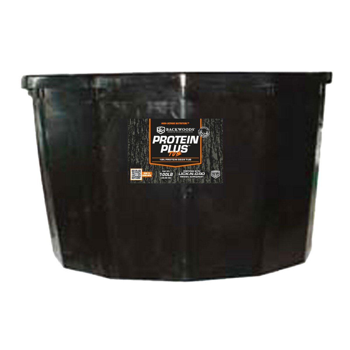 Backwoods Protein Plus Deer Tub 100lb