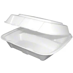 100 Lidded Compartment Trays 9x9 - 993
