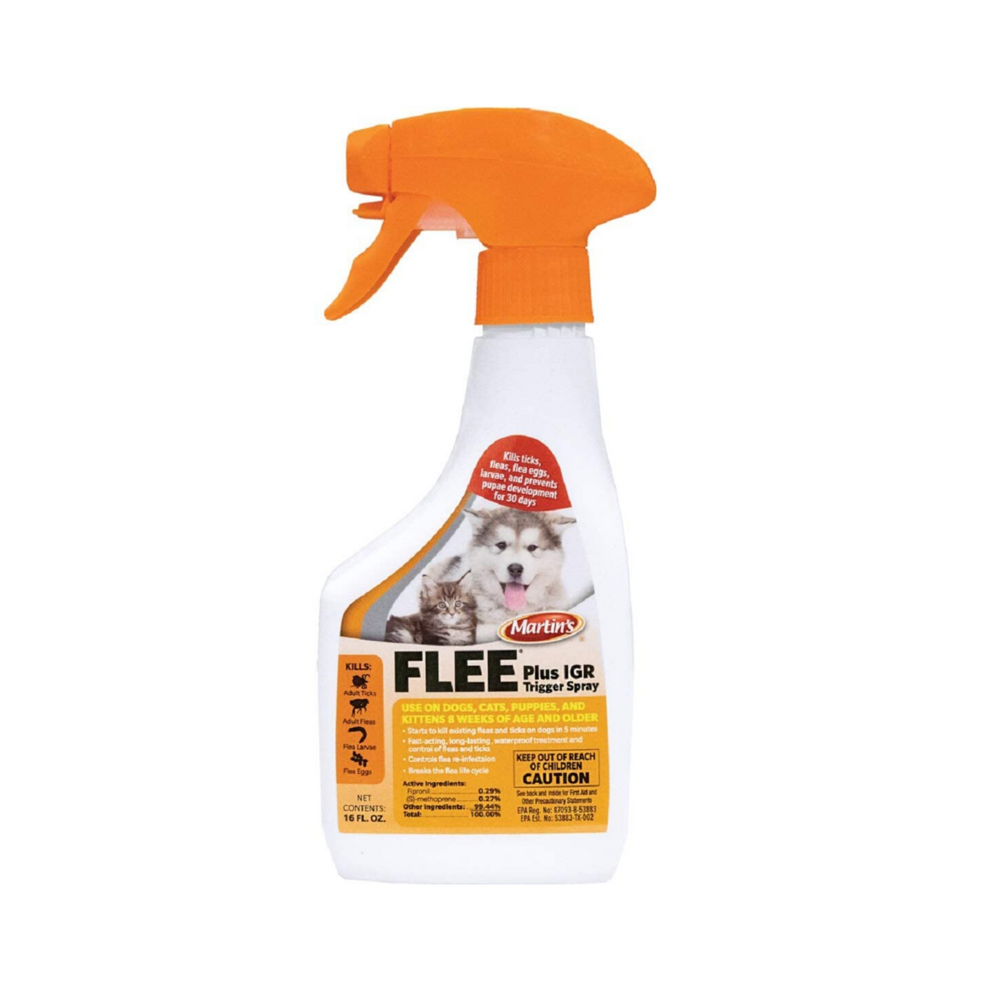 16oz Flee Plus IGR Trigger Spray