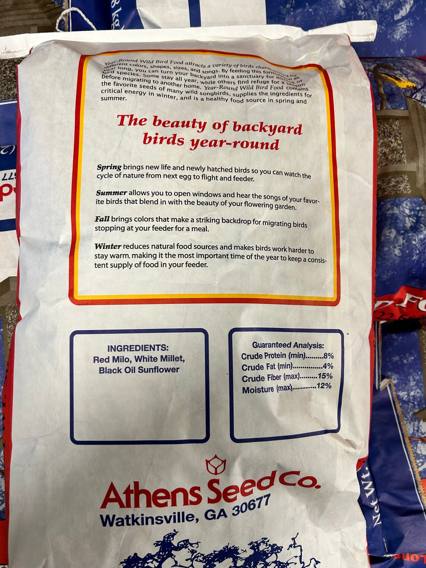 Athen's Wildbird 50lb