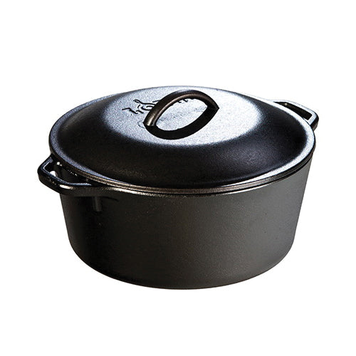 LODGE 5QT CAST IRON DUTCH OVEN