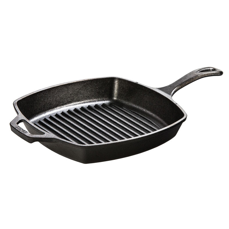 LODGE 10.5 IN CAST IRON GRILL PAN