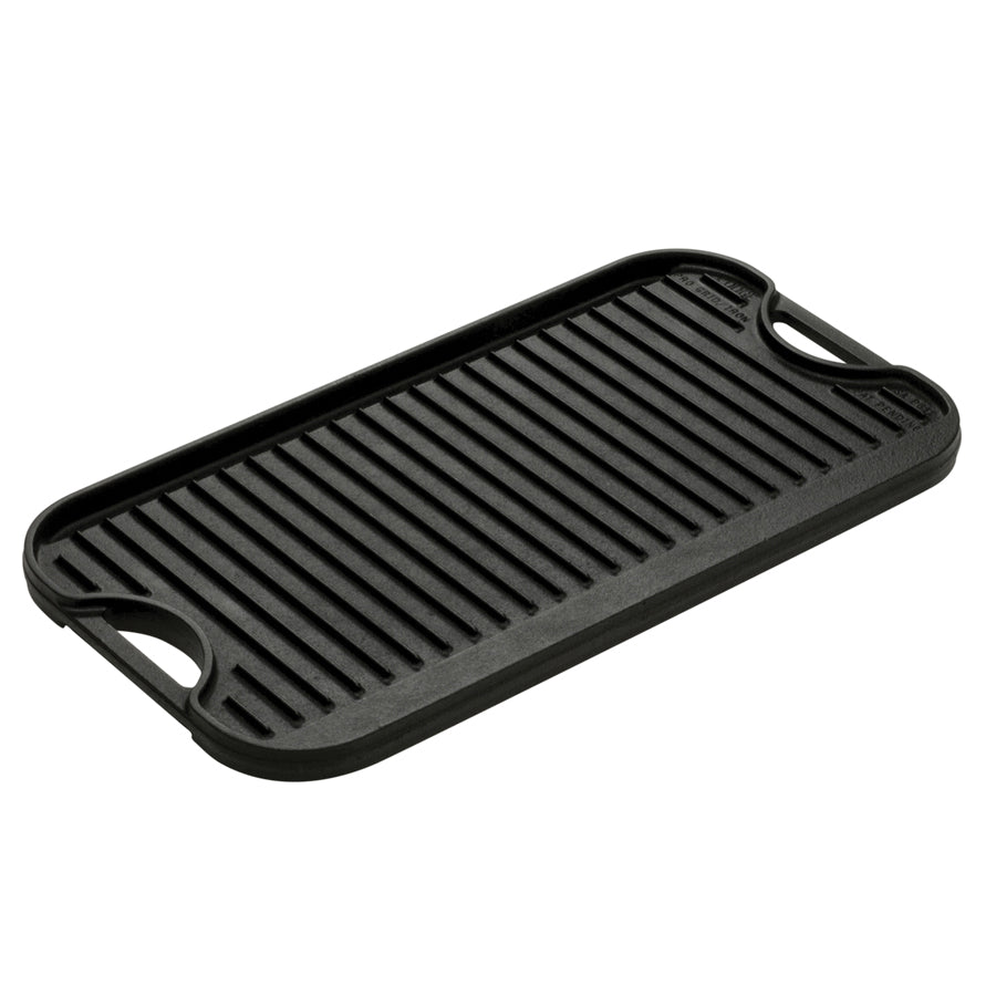 LODGE PRO GRID REVERSIBLE CAST IRON GRIDDLE