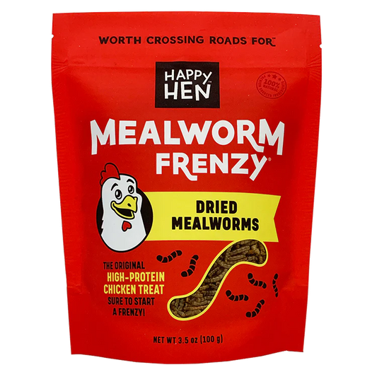 3.5oz Hentastic Mealworm Frenzy Treats