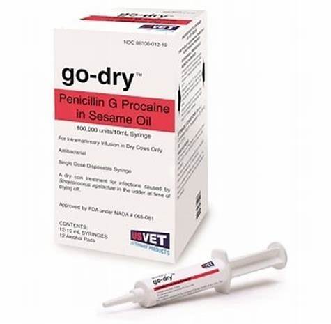 go-dry, box of 12 (10 mL syringes)