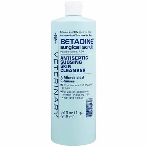 32oz Betadine Surgical Scurb
