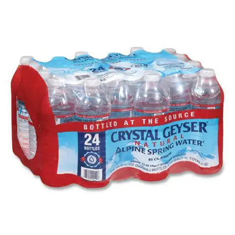 24/ 16.9 OZ CRYSTAL GEYSER SPRING WATER