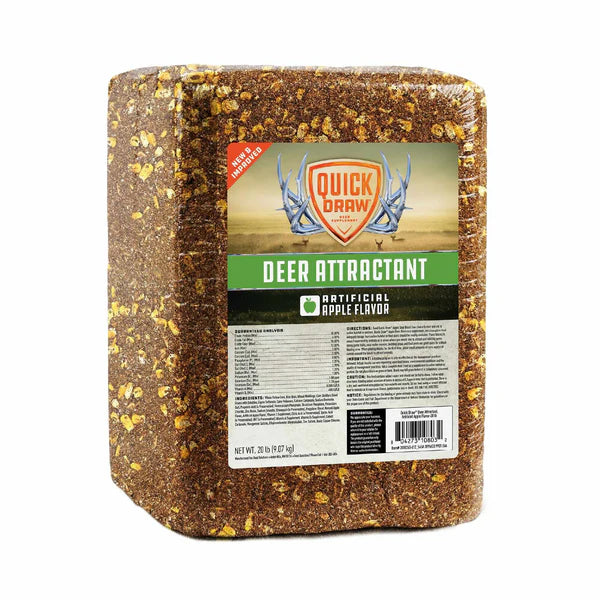 Purina Quickdraw Apple Deer Block 20lb