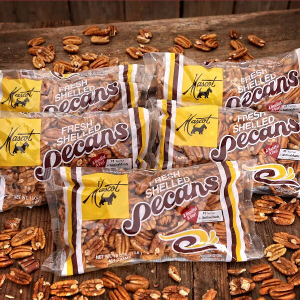 16oz Mascot Pecan Halves