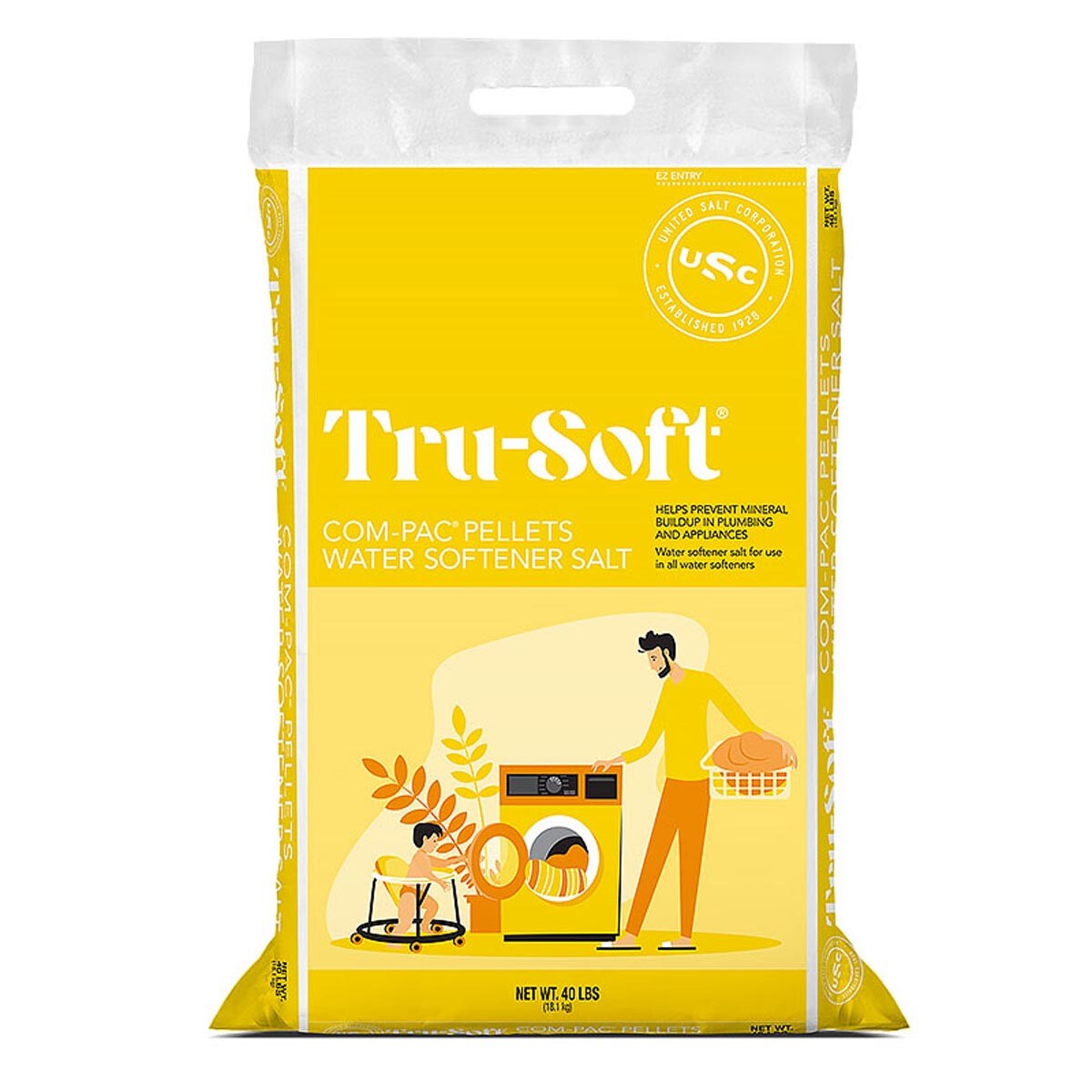 SALT PELLETS for WATER 40 lbs
