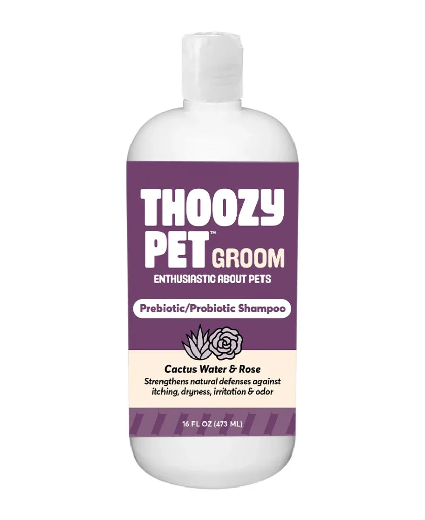 ThoozyPet Prebiotic/Probiotic Shampoo Cactus Water & Rose 16oz