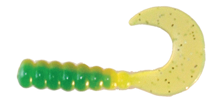 CREME TRI-COLOR SWIRL TAIL JIGS