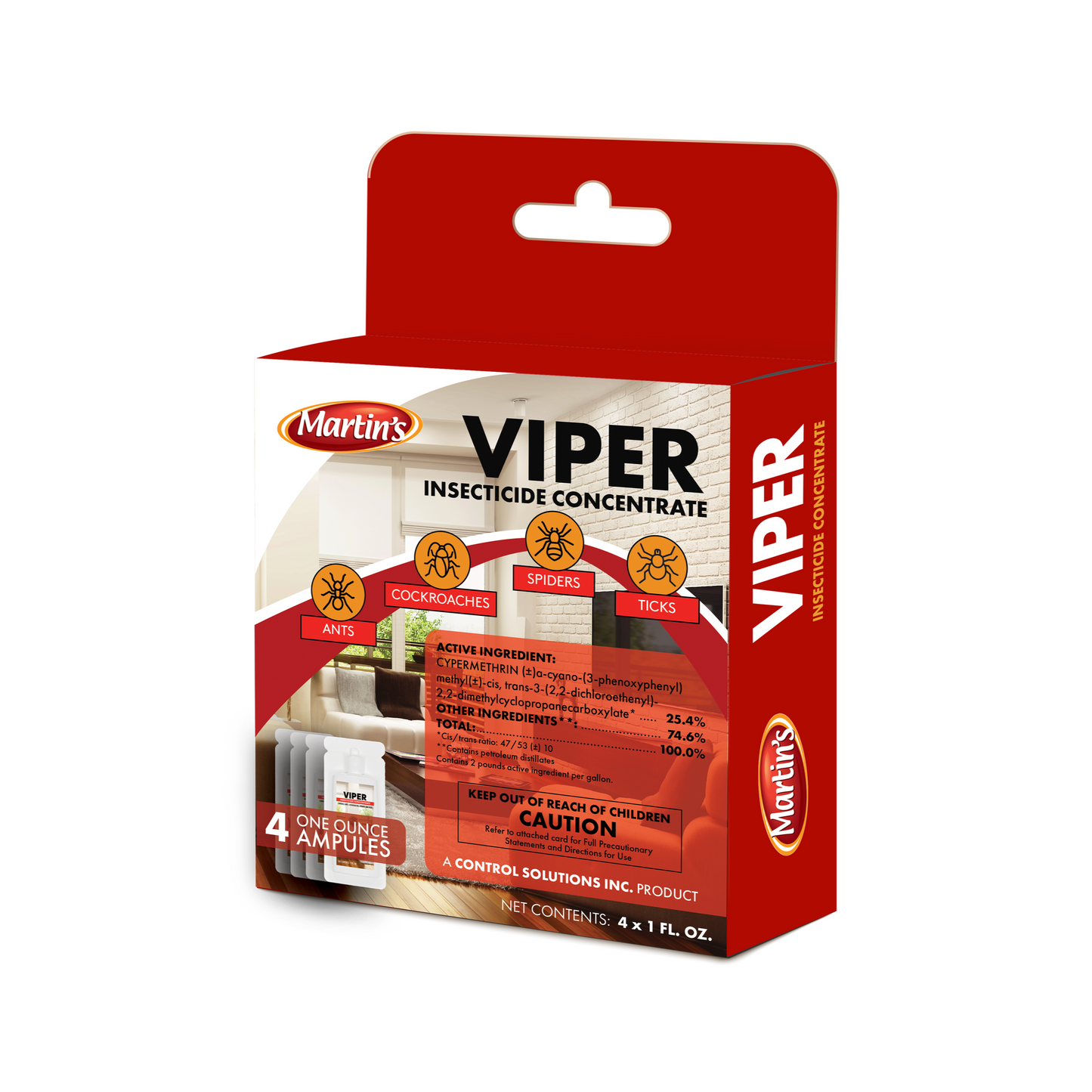 4 OZ MARTIN'S VIPER INSECTICIDE CONCENTRATE