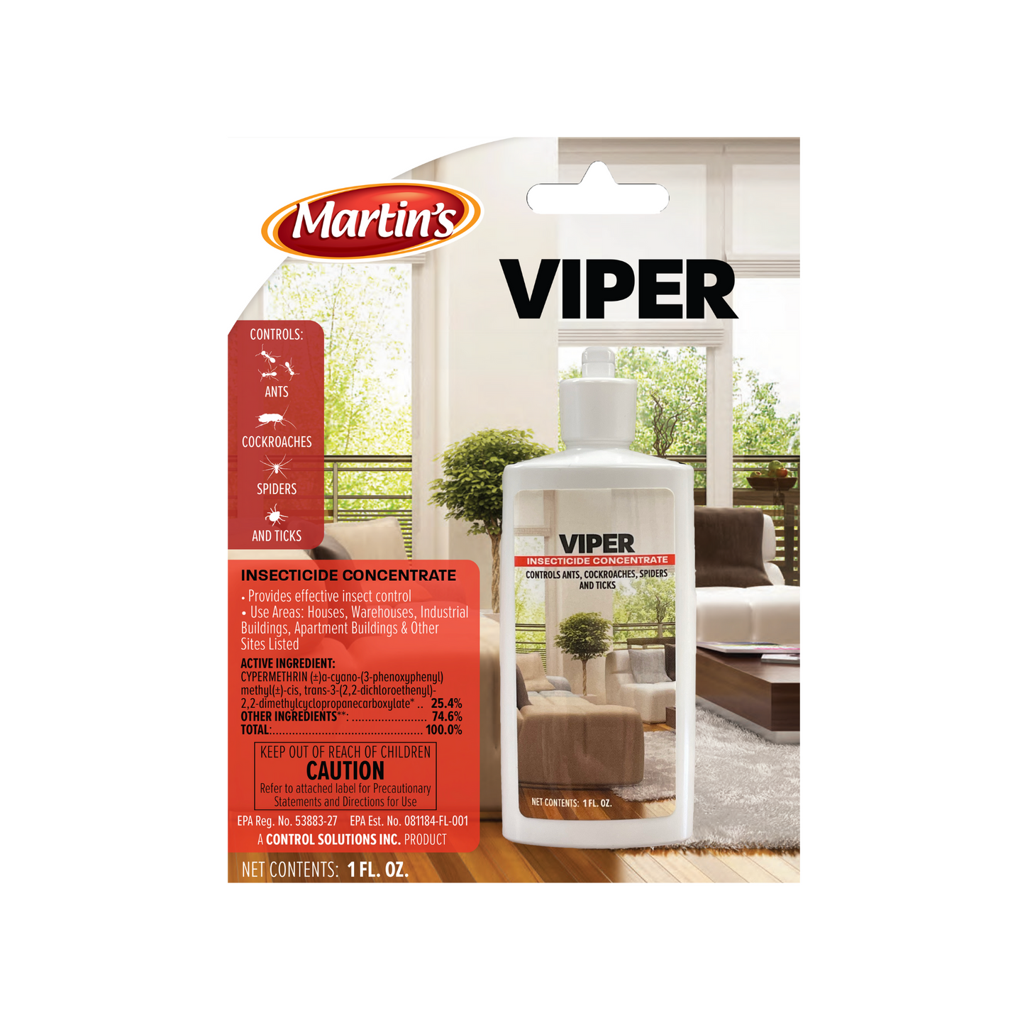 1 OZ MARTIN'S VIPER