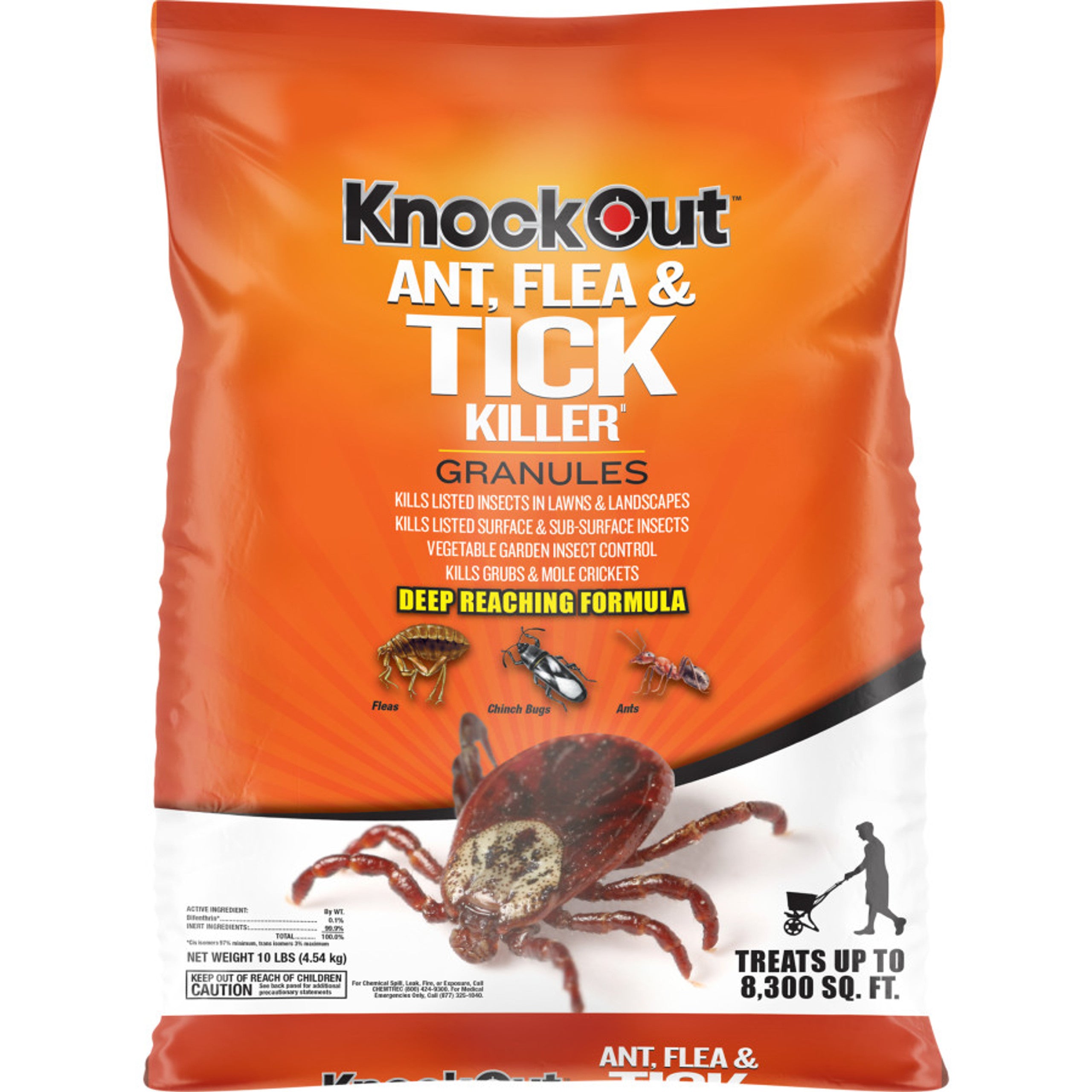 10 LB KNOCKOUT ANT/FLEA/TICK Arnall Grocery